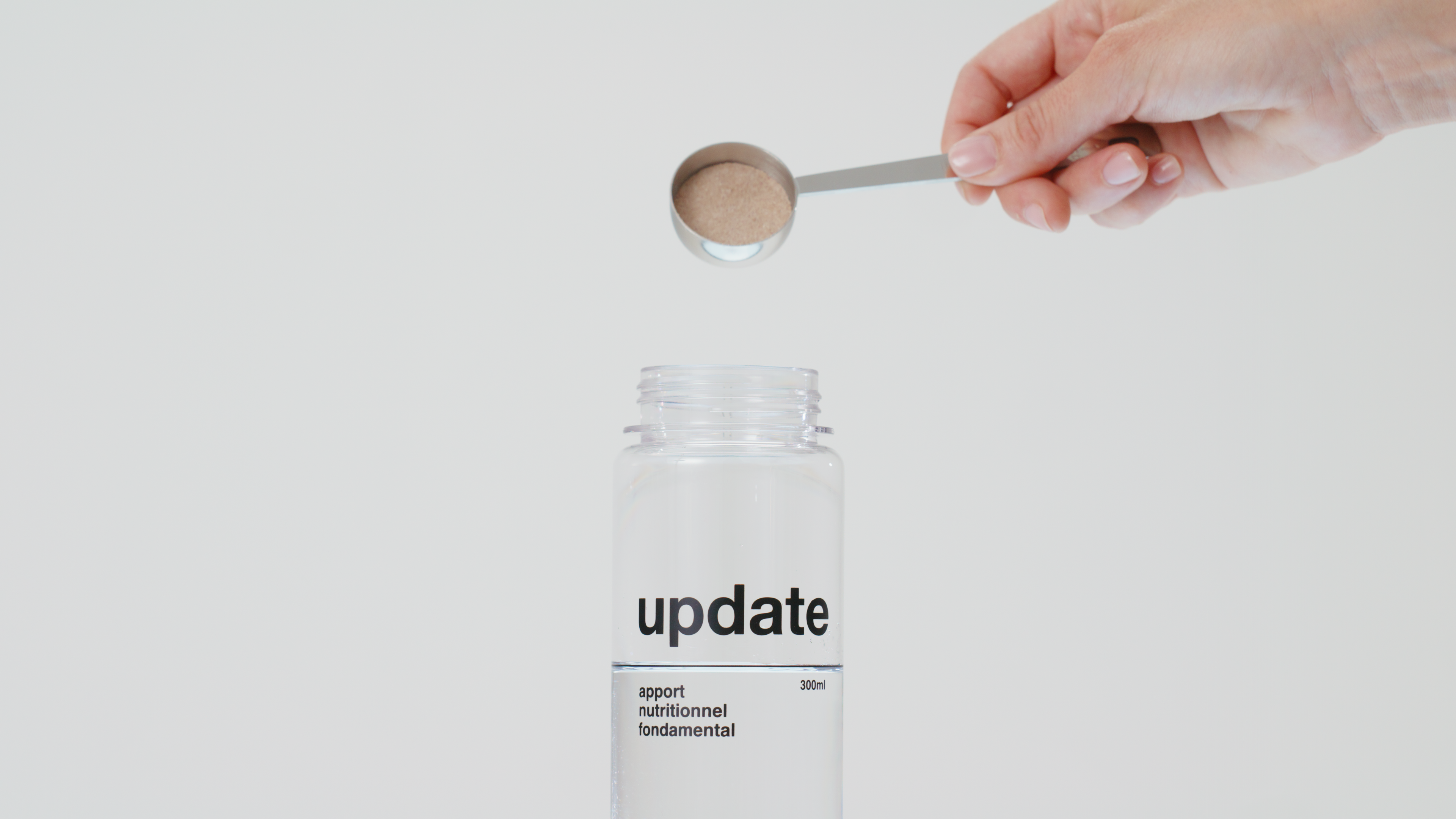 Dans 300 ml d'eau fraiche